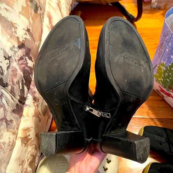 Mark Fischer Black Heeled Booties - Picture 4 of 4